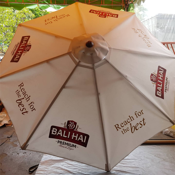 Produksi Rangka Payung Kayu Jati